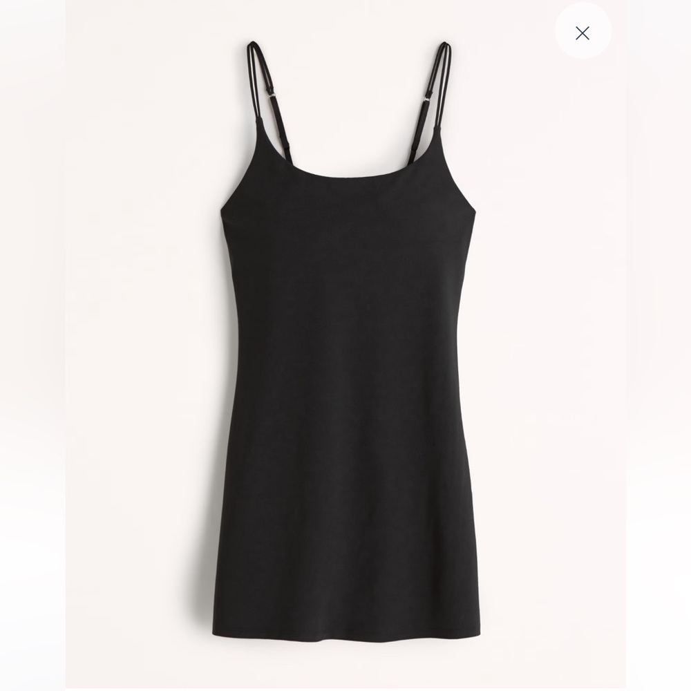 Black Abercrombie Traveler Mini Dress